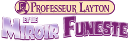 Logo Professeur Layton et le Miroir Funeste